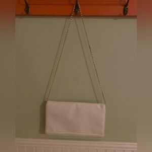 andé white purse